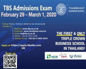 TBS admissions exam 2020 in Hanoi-01